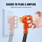 Heavy Duty RV Power Cod Amp NEMA Male Plug With LED Indicator Handle Adapter For Generators Campers 4