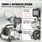 Portable Stainless Steel Jet Pump Shallow Well Pump GPH Head With Automatic Controller For Lawn Irr 3