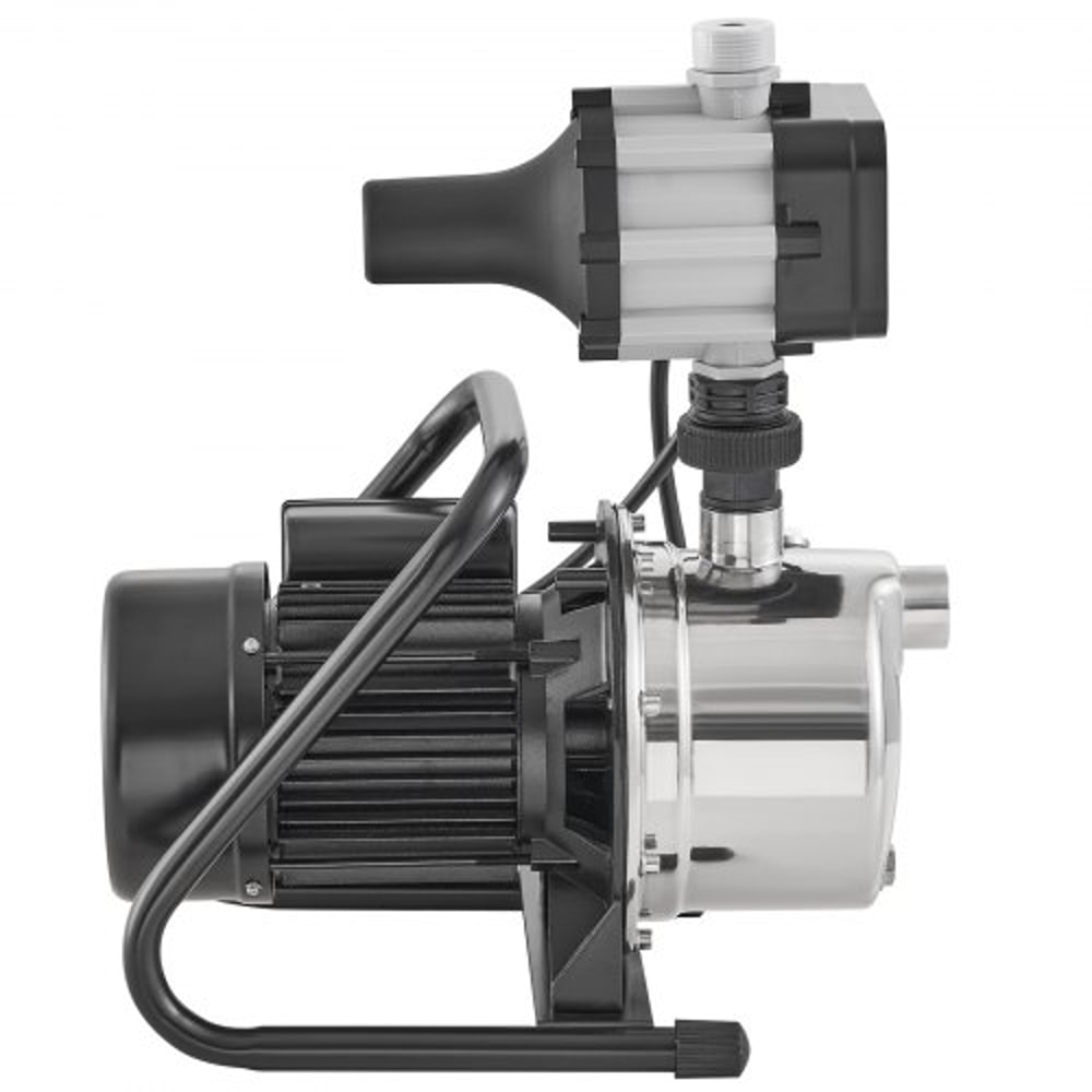 Portable Stainless Steel Jet Pump Shallow Well Pump GPH Head With Automatic Controller For Lawn Irr 9