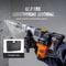 Electric Hammer Demolition Jack Hammer Concrete Breaker With Chisel Bit Industrial Power Tool 4