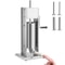 Vertical Manual Sausage Stuffer Stainless Steel Sausage Filling Machine With Tubes Suction Base 0