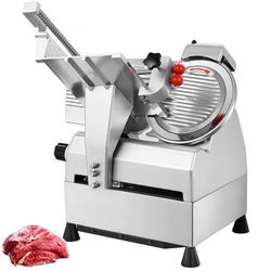 food slicer machine with stainless steel blade adjustable thickness automatic meat slicer with child lock protection