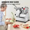 Food Slicer Machine With Stainless Steel Blade Adjustable Thickness Automatic Meat Slicer With Chil 2