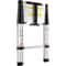 Portable Telescoping Ladder Multipurpose Aluminum Extension Ladder Nonslip Feet High LBS Capacity 8