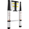 Portable Telescoping Ladder Multipurpose Aluminum Extension Ladder Nonslip Feet High LBS Capacity 8