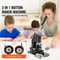 Button Maker Machine Badge Pin Machine DIY Gift Pin Maker With Button Making Supplies Button Parts 1