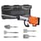Electric Demolition Jack Hammer Concrete Breaker Heavy Duty With Chisels And Case BPM 7