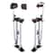 Adjustable Aluminum Tool Stilts For Drywall Painting Taping With Protective Knee Pads Silver Nonsli 0