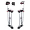 Adjustable Aluminum Tool Stilts For Drywall Painting Taping With Protective Knee Pads Silver Nonsli 0