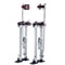 Adjustable Aluminum Tool Stilts For Drywall Painting Taping With Protective Knee Pads Silver Nonsli 7