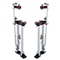 Adjustable Aluminum Tool Stilts For Drywall Painting Taping With Protective Knee Pads Silver Nonsli 8