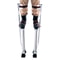Adjustable Aluminum Tool Stilts For Drywall Painting Taping With Protective Knee Pads Silver Nonsli 9