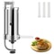 Sausage Stuffer With Stainless Steel Stuffing Tubes Suction Base Manual Crank For Household Or Comm 0