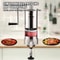 Sausage Stuffer With Stainless Steel Stuffing Tubes Suction Base Manual Crank For Household Or Comm 1