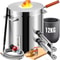 Stainless Steel Smelting Furnace Kit Capacity Foundry With Double Burners For Gold Copper Silver Ca 0