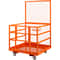 High Load Capacity Forklift Work Platform Forklift Safety Cage With Safety Harness Lock Dual Nonsli 8