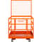 High Load Capacity Forklift Work Platform Forklift Safety Cage With Safety Harness Lock Dual Nonsli 7