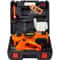 Portable Car Lift Electric Car Jack LBS Hydraulic Jack With Electric Impact Wrench Built In Inflata 0