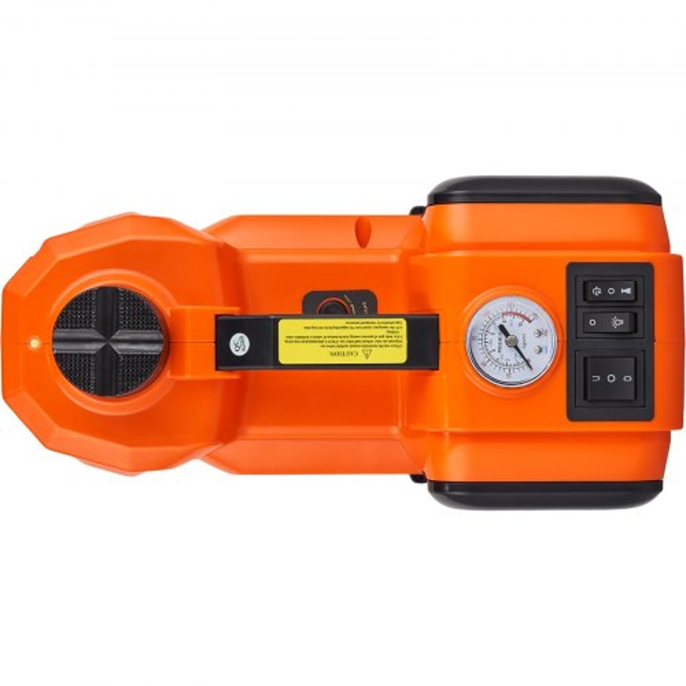 Portable Car Lift Electric Car Jack LBS Hydraulic Jack With Electric Impact Wrench Built In Inflata 9