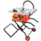 Table Saw With Stand Speed To High RPM Compact Portable Jobsite Saw Sliding Miter For Wood And Furn 7