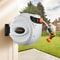 Water Hose Reel Retractable Hose Reel Swivel Wall Mounted Garden Reel Auto Rewind Heavy Duty Outdoo 5