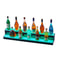Commercial Illuminated Home Bar Shelf LED Lighted Liquor Bottle Display Acrylic Drink Shelves With 8