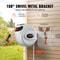 Retractable Garden Hose Reel Wall Mounted Auto Rewind With Swivel And Spray Nozzle 3