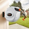 Retractable Garden Hose Reel Wall Mounted Auto Rewind With Swivel And Spray Nozzle 4