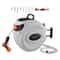 Retractable Hose Reel Wall Mounted With Auto Rewind And Swivel Nozzle System 8