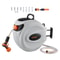 Retractable Hose Reel Wall Mounted With Auto Rewind And Swivel Nozzle System 8