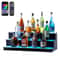 LED Lighted Liquor Bottle Display Shelf With App Control Acrylic Bar Rack 7