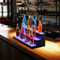 LED Lighted Liquor Bottle Display Shelf With App Control Acrylic Bar Rack 4