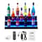 LED Lighted Liquor Bottle Display Shelf With App Control Acrylic Bar Rack 9