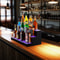 LED Liquor Bottle Display Shelf RGB Lighted Bar Shelf With App Control 6