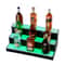 LED Liquor Bottle Display Shelf RGB Lighted Bar Shelf With App Control 9