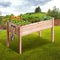 Elevated Wooden Raised Garden Bed Planter Box With Drainage And Storage For Outdoor Vegetable Garde 6