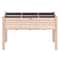 Elevated Wooden Raised Garden Bed Planter Box With Drainage And Storage For Outdoor Vegetable Garde 10