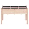 Elevated Wooden Raised Garden Bed Planter Box With Drainage And Storage For Outdoor Vegetable Garde 10