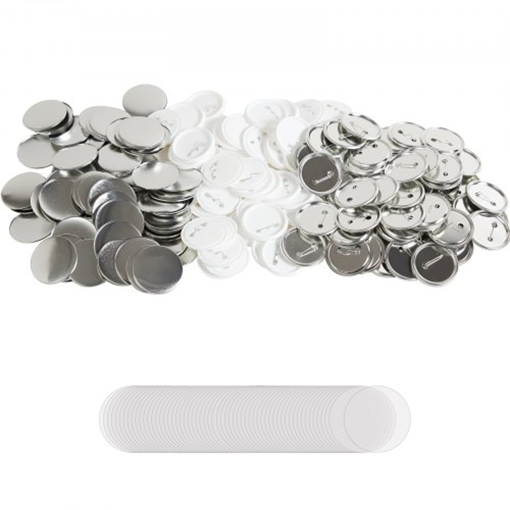 Button Maker Supplies Kit Pin Back Parts For DIY Badge Making 7