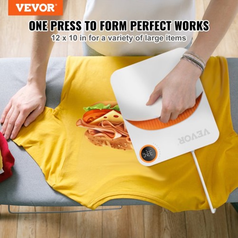 Portable Heat Press Machine For T Shirts HTV And Sublimation Printing 1