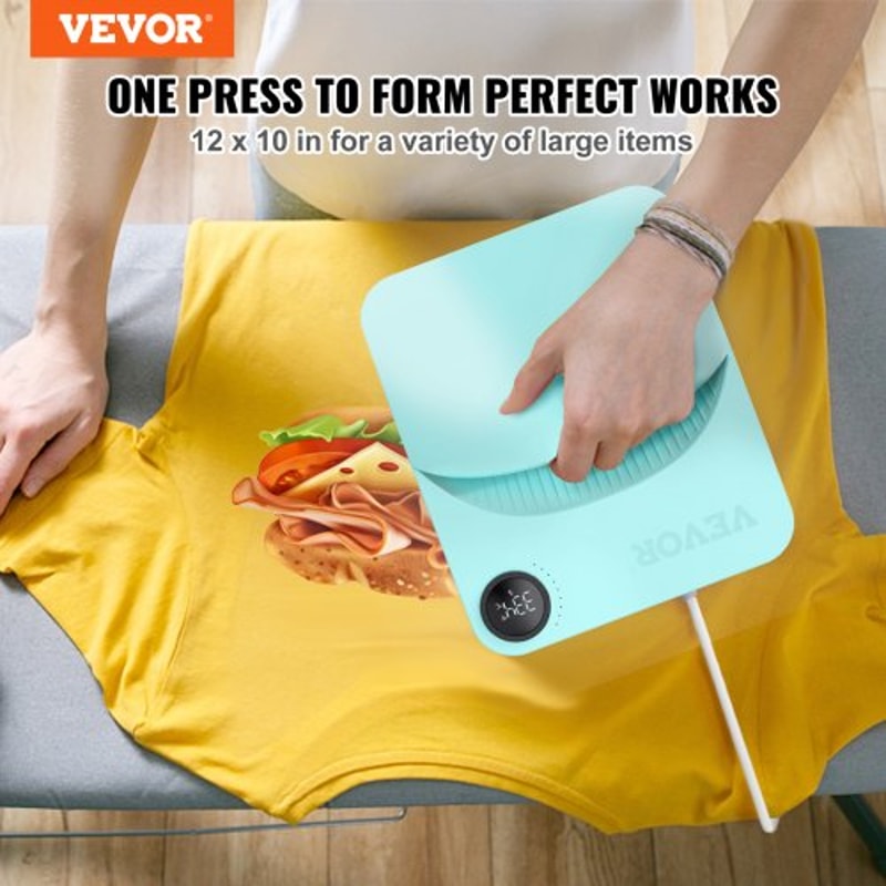 Portable Heat Press Machine Digital Easy Press for T Shirts and Sublimation Printing