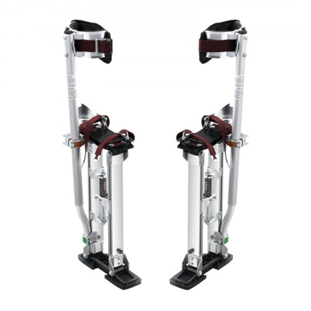 Adjustable Drywall Stilts Aluminum Work Stilts With Knee Pads For Painting And Taping 9
