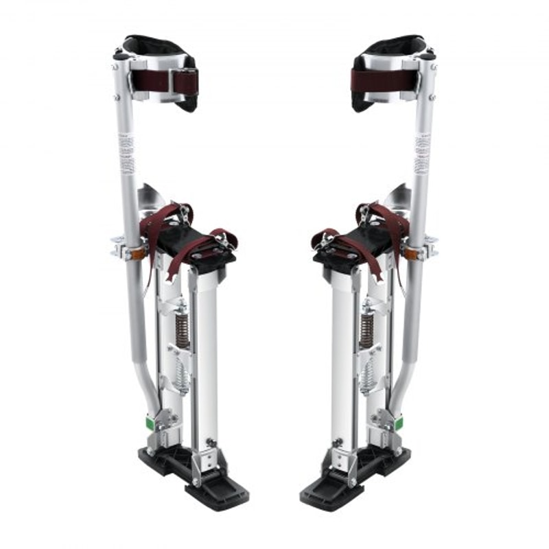 Adjustable Drywall Stilts Aluminum Work Stilts With Knee Pads For Painting And Taping 9