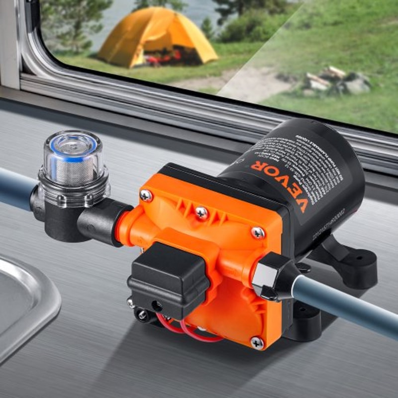 Self Priming Water Pressure Pump GPM PSI For RV Marine And Irrigation Use 6