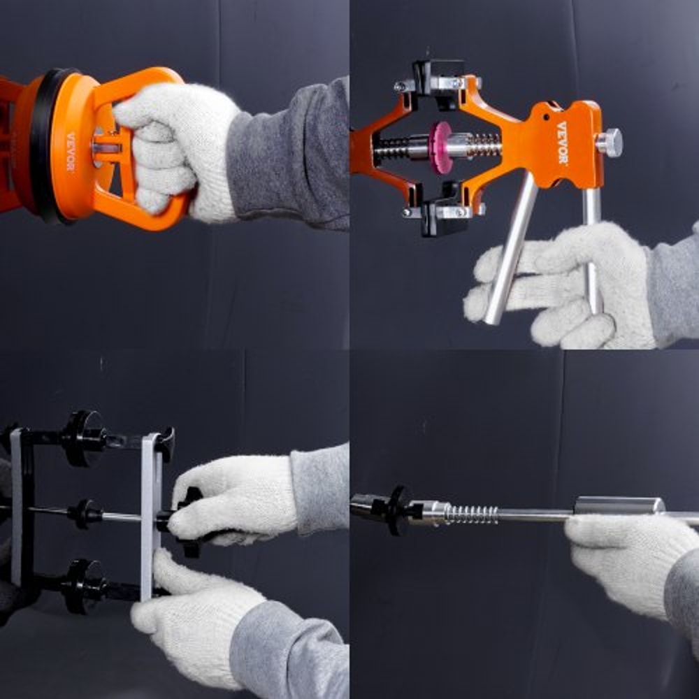 Paintless Dent Repair Kit With Golden Lifter Slide Hammer For Car Body Dent Removal 7