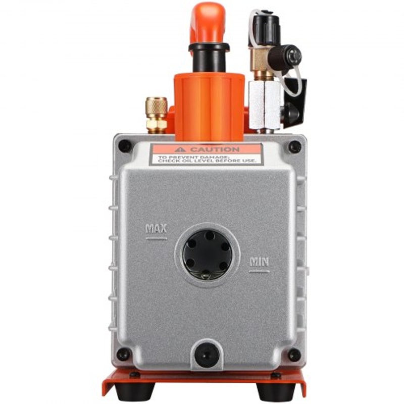 CFM HVAC Vacuum Pump Stage Rotary Vane For AC Refrigeration And Resin Degassing 9