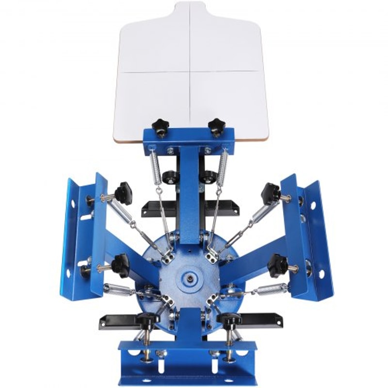 Screen Printing Machine With Rotating Pallet Compact T Shirt Printing Press For DIY Small Business 10