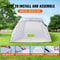 Portable Paint Booth Tent With Floor Mesh Large Spray Paint Shelter For DIY Furniture Projects 4