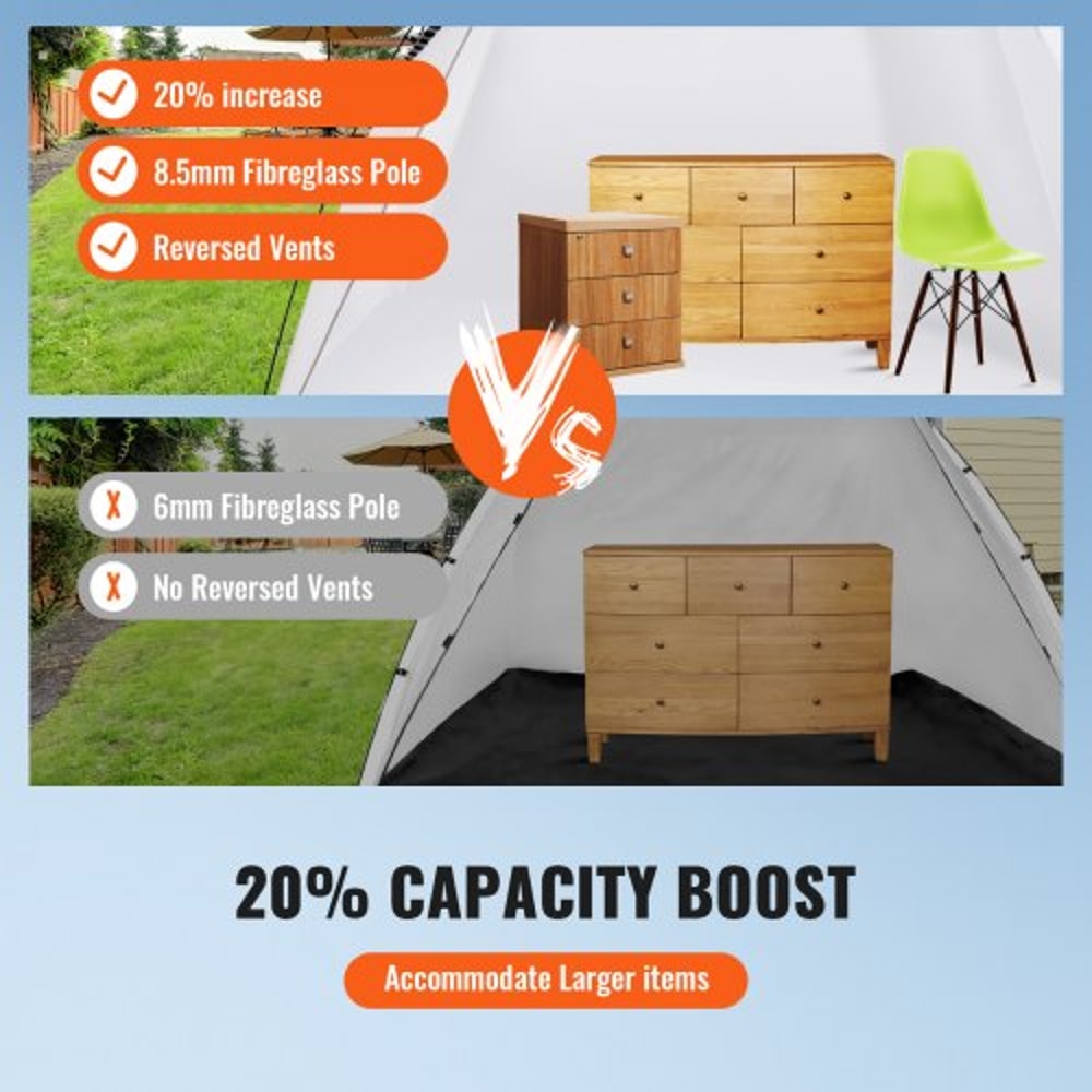 Portable Paint Booth Tent With Floor Mesh Large Spray Paint Shelter For DIY Furniture Projects 5