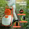 Battery Powered Lawn Sprayer Cart with Wheels, Adjustable Garden Sprayer with Nozzles